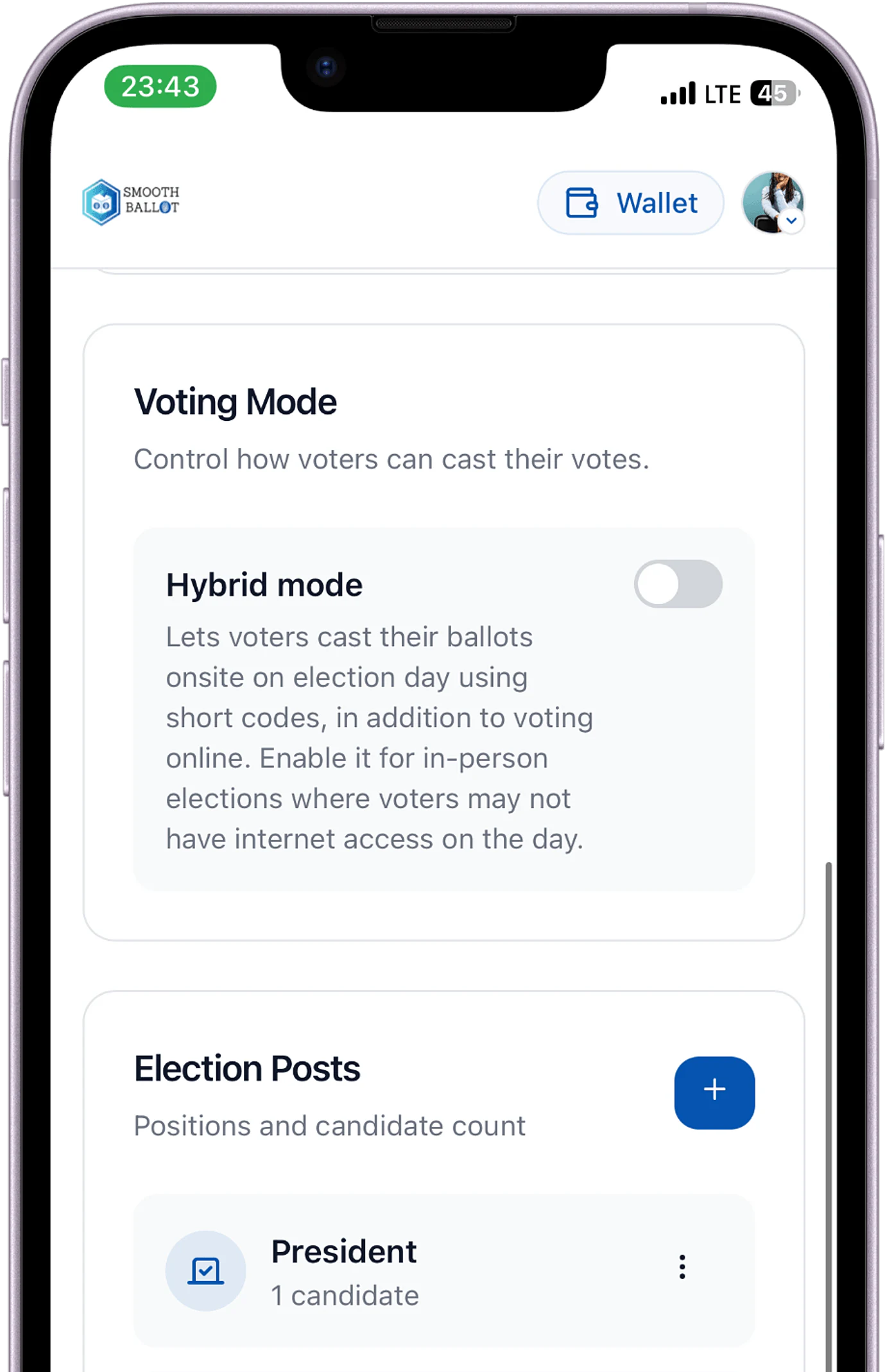 Online & hybrid elections